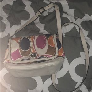 Multicolor Coach Crossbody